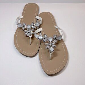 Jeweled sandals